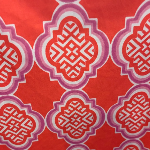 Nwt Cabana life pink and White Patterned Dress with Tassels beach cruise dress - Picture 5 of 5